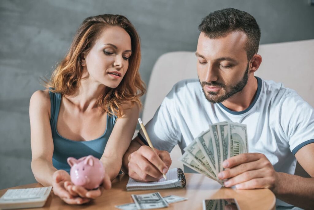 Finanzas en parejas juntas